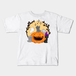 Halloween cats Kids T-Shirt